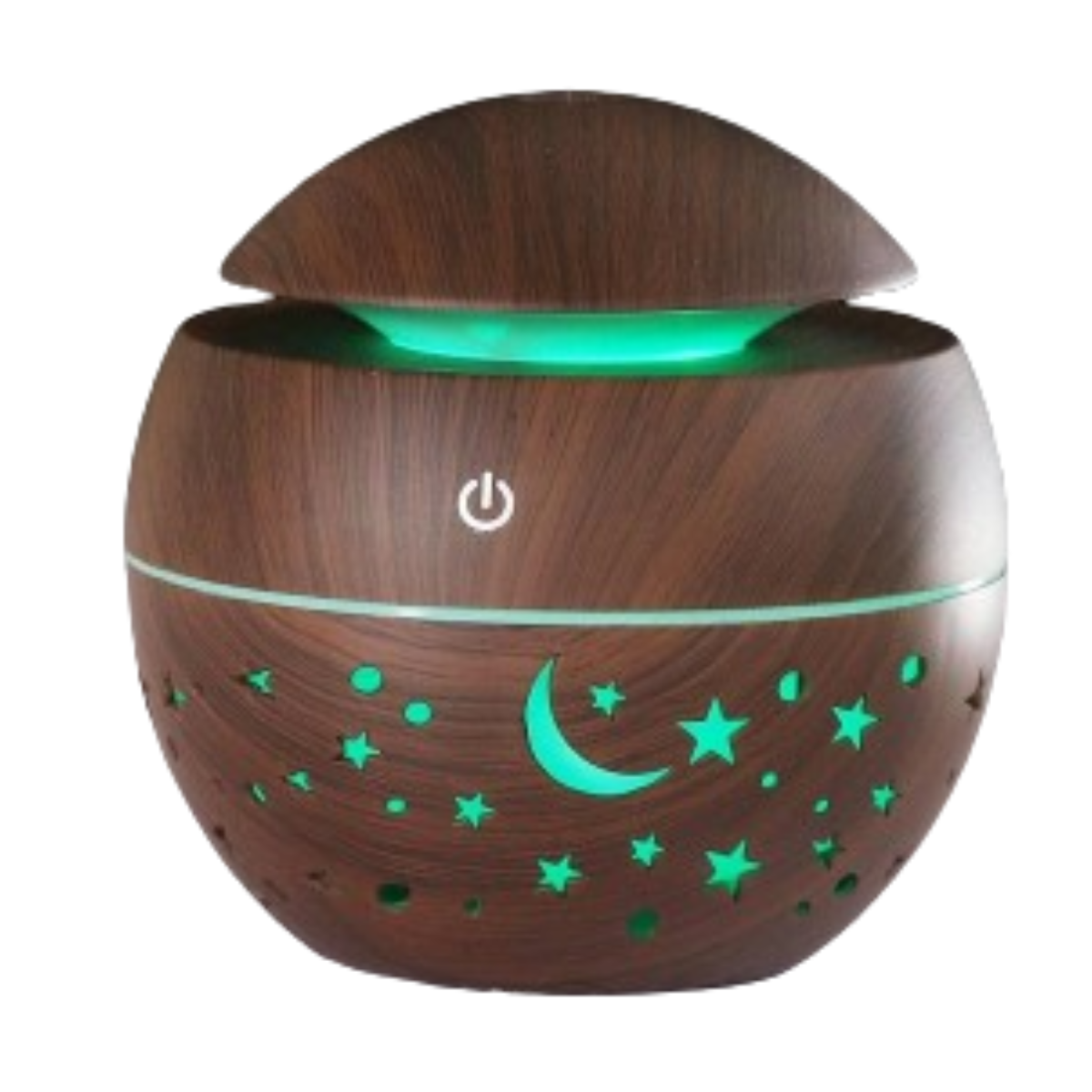 ✨🌿Difusor con Humidificador Estrella-Luna