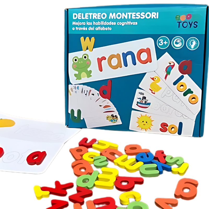 👧🧒 Juego de Palabras Infantil Montessori