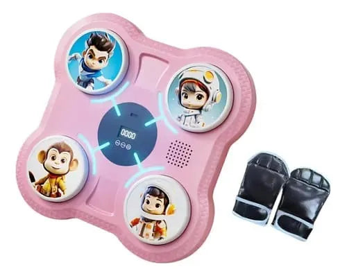 👧👦 MAQUINA BOXEO PARA NIÑAS (ROSADO)